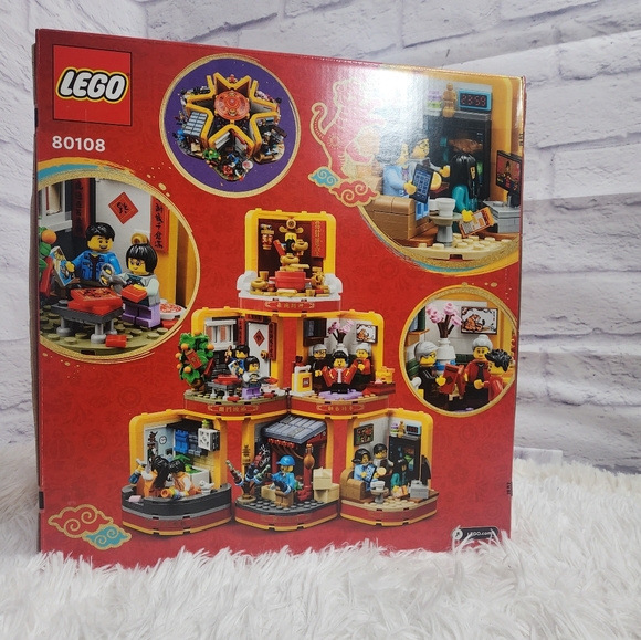 LEGO Lunar New Year Traditions 80108 Building Kit-1066 Pieces/ New in box - Picture 4 of 8